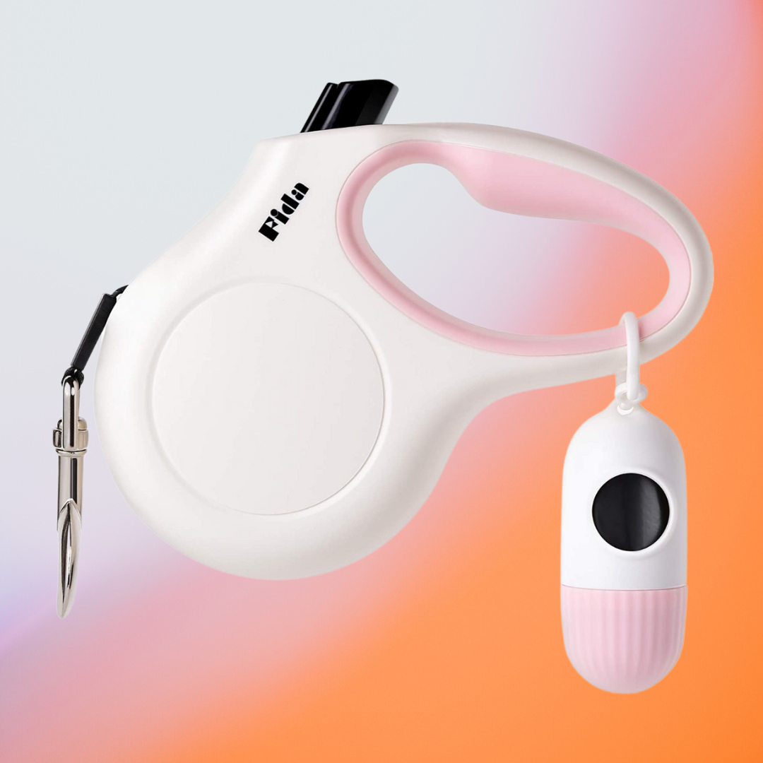 Retractable Dog Leash with Dispenser